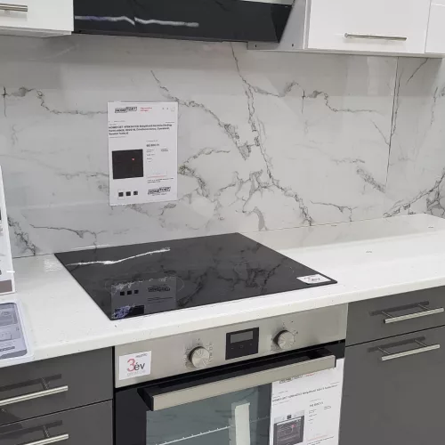 HOMEFORT HFBI64T0B Beépíthető Indukciós főzőlap Keret nélküli, 7400 W, Érintőszenzoros, Gyerekzár, Booster funkció