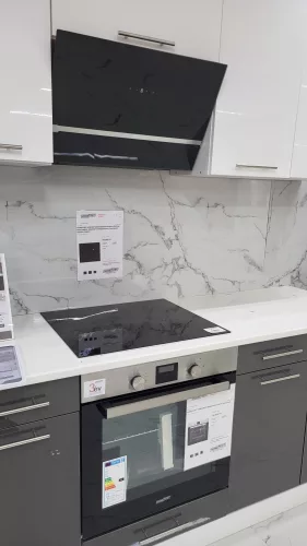 HOMEFORT HFBI64T0B Beépíthető Indukciós főzőlap Keret nélküli, 7400 W, Érintőszenzoros, Gyerekzár, Booster funkció