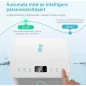   HOMEFORT HPMS12W Páramentesítő, 12 L/nap, Digitális kijelző, Gyerekzár, Időzítő, 2 L tartály, Telítettségjelző, Zajszint: 38 dB, Kivezethető cseppvíz