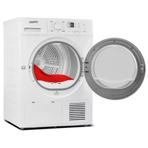 HOMEFORT HSZH81UW Hőszivattyús szárítógép, A++ Energiaosztály, 8 kg, Zajszint: 65 dB, Inverter motor nélkül