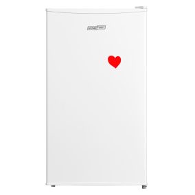 HOMEFORT HHSE93W Egyajtós hűtőszekrény E Energiaosztály, Hűtő: 93L, Nofrost nélkül, Zajszint: 40 dB, Szél: 47.2 cm, Mag: 86.4 cm, Mély: 44.6 cm, Digitális kijelző nélkül   HOMEFORT HHSE93W Egyajtós hűtőszekrény E Energiaosztály, Hűtő: 93L, Nofrost nélkül, Zajszint: 40 dB, Szél: 47.2 cm, Mag: 86.4 cm, Mély: 44.6 cm, Digitális kijelző nélkül