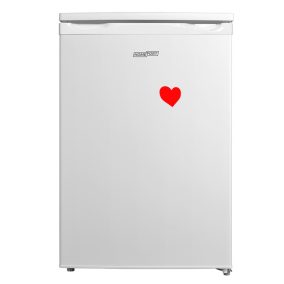 HOMEFORT HHSEF113W Egyajtós hűtőszekrény fagyasztóval E Energiaosztály, Hűtő: 97L, Fagyasztó: 16L, Nofrost nélkül, Zajszint: 39 dB, Szél: 55.3 cm, Mag: 84.5 cm, Mély: 57.4 cm, Digitális kijelző nélkül   HOMEFORT HHSEF113W Egyajtós hűtőszekrény fagyasztóval E Energiaosztály, Hűtő: 97L, Fagyasztó: 16L, Nofrost nélkül, Zajszint: 39 dB, Szél: 55.3 cm, Mag: 84.5 cm, Mély: 57.4 cm, Digitális kijelző nélkül