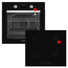 HOMEFORT HSB64DGB Beépíthető Sütő + HOMEFORT HFBI64T0B Beépíthető Indukciós főzőlap   HOMEFORT HSB64DGB Beépíthető Sütő + HOMEFORT HFBI64T0B Beépíthető Indukciós főzőlap