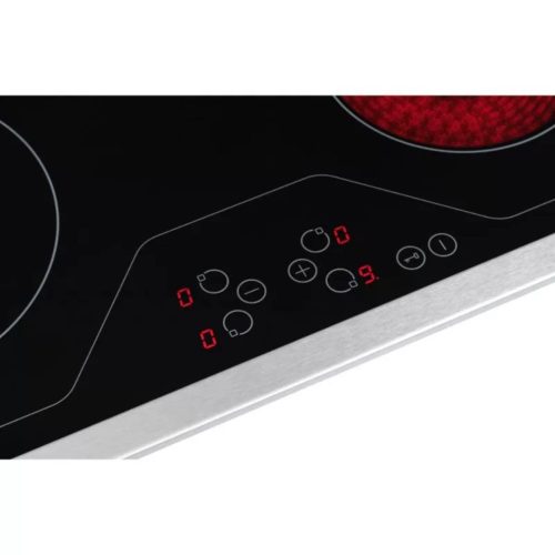 HOMEFORT HSB64DGB Beépíthető fekete sütő + HOMEFORT HFBK64T2B kerámia főzőlap + ajándék HPK611B Beépíthető fekete kihúzható elszívó